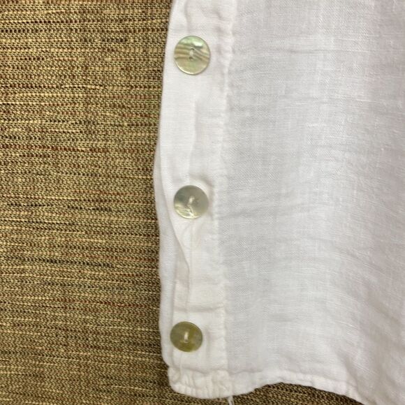 Lingo L’Arno white line embroidered top - Picture 3 of 6